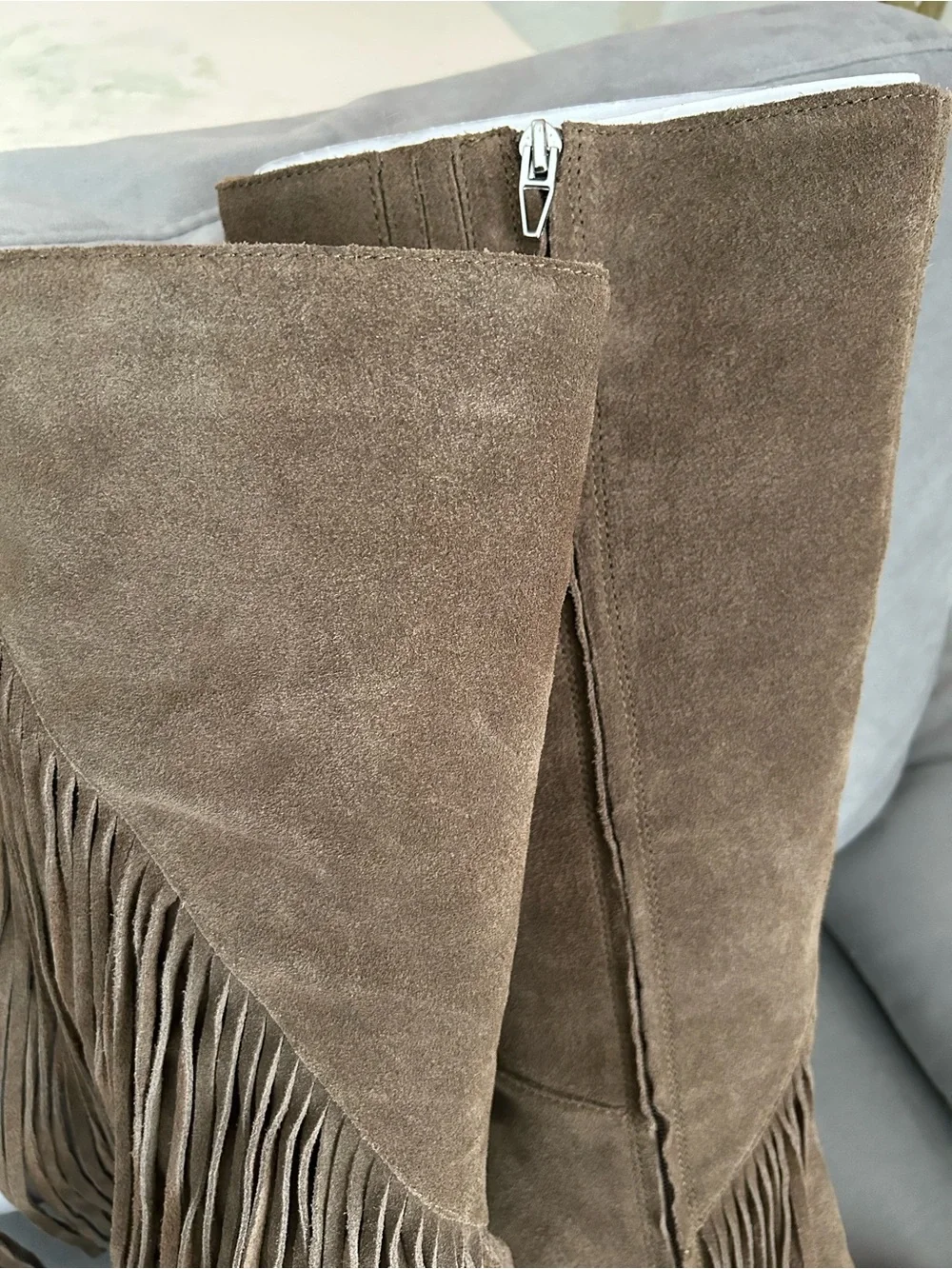 Dolce Vita Giano Boots Olive Suede